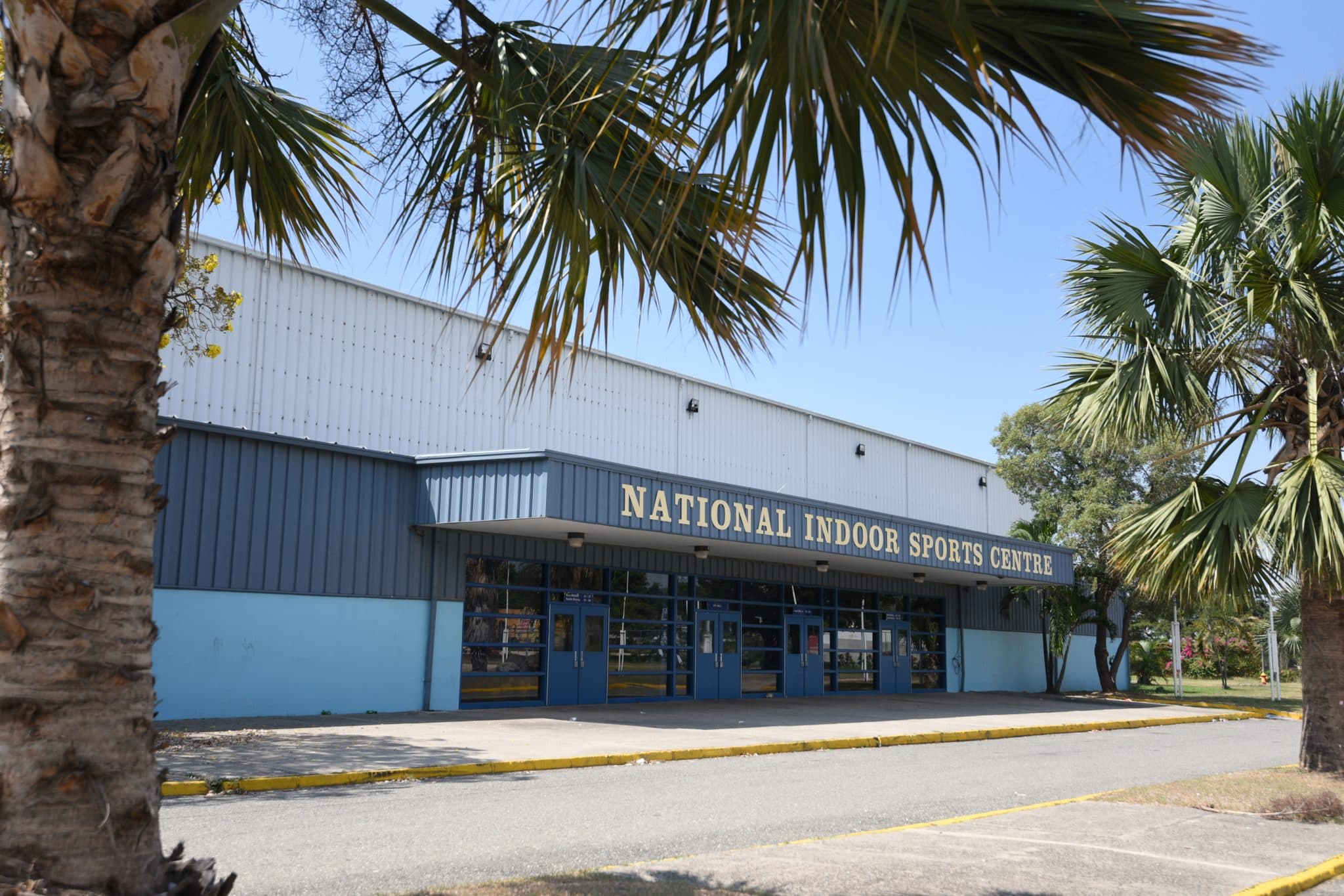 The National Indoor Sports Centre, the hackathon venue in Kingston